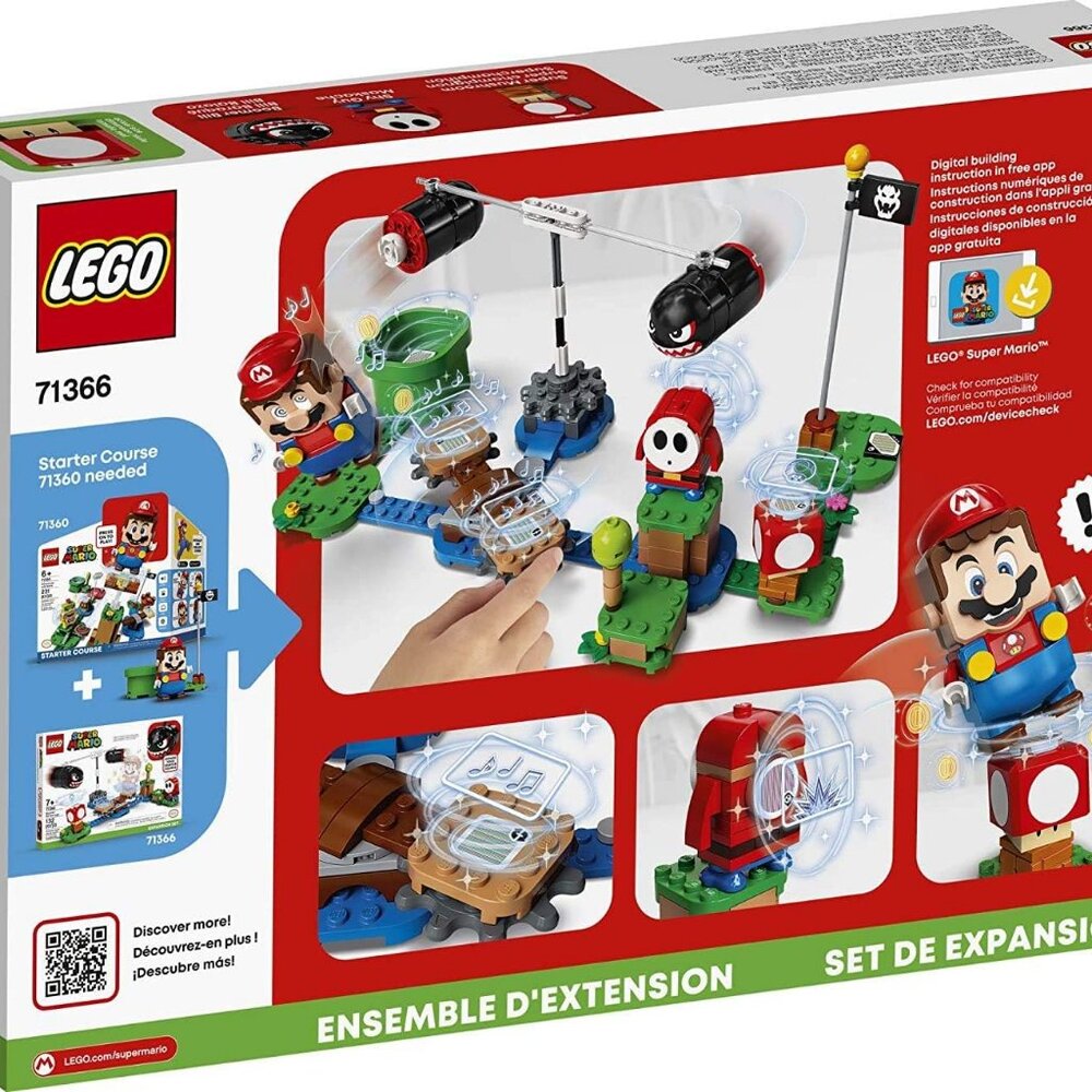 LEGO Super Mario: Boomer Bill Barrage Expansion Set (71366) - Picture 2 of 5